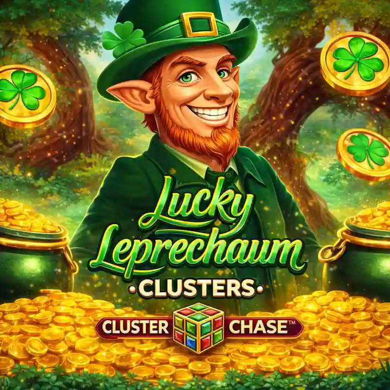 Lucky Leprechaun Clusters game cover at tg777